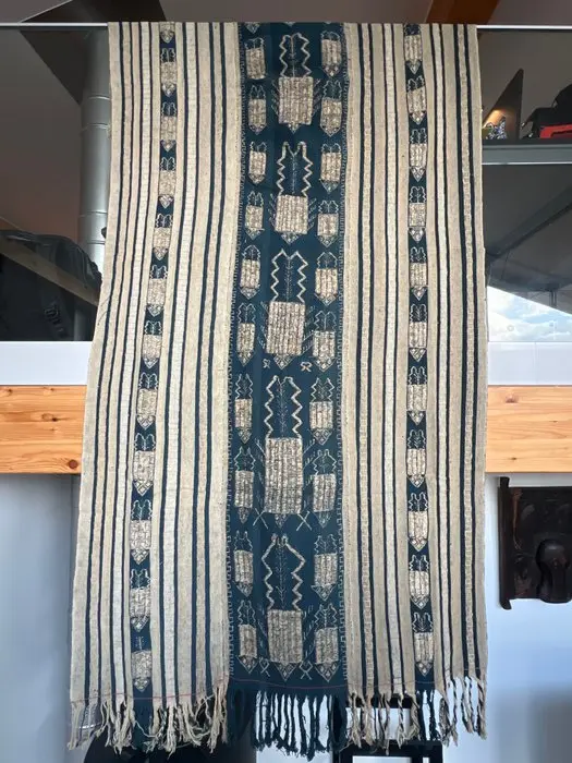 Rare Man’s Ceremonial Blanket Amanatun - Ayotupus - West Timor