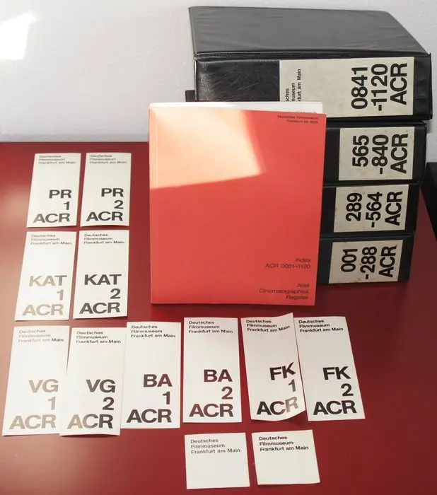 Pete Ariel - Ariel Cinematographica Register - 4 Volume...