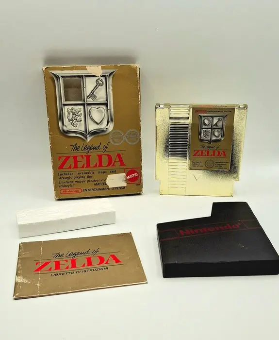 Nintendo - Nes - The Legend Of Zelda - Mattel - Pal A...
