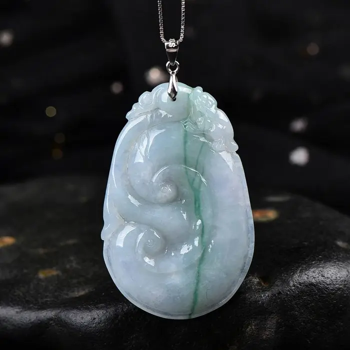 ALGT Certified - Huge and Masterful Natural Jadeite Jade...
