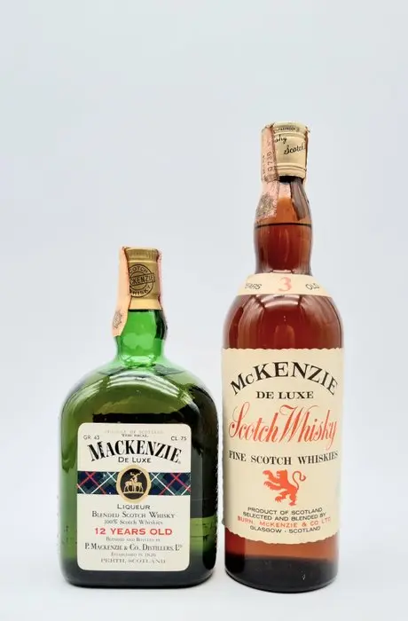Mackenzie 12yo & 3yo - b. Anni ‘70 - 75cl - 2 bottiglie