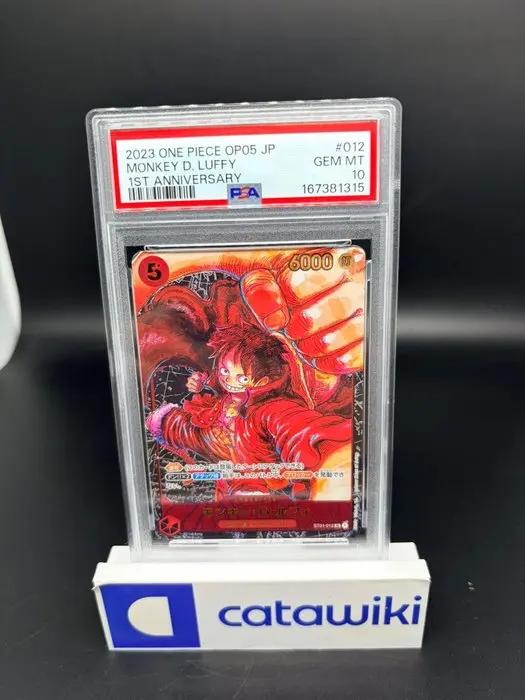 One Piece - 1 Graded card - Monkey D