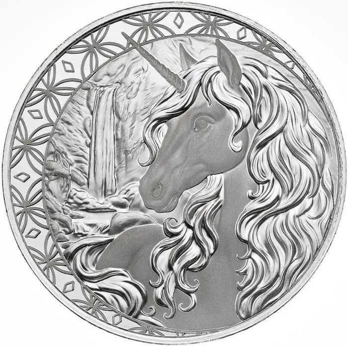 1 Troy Ounce - Silver .999 - Unicorn 2025 - 31,1 gram...