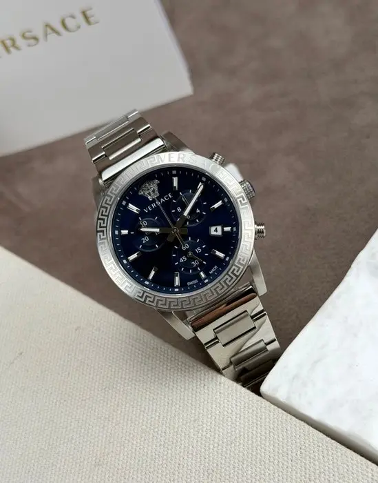 Versace - Sport Tech Chronograph Date Blue/Silver...