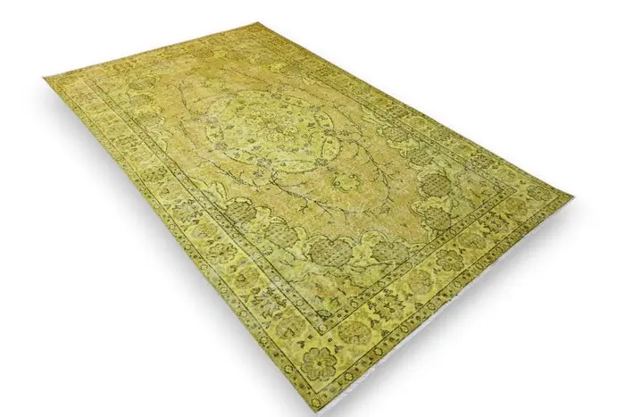 Yellow vintage - Rug - 265 cm - 165 cm - with certificate