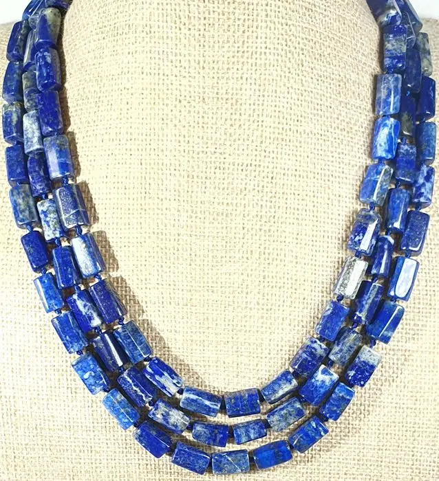 Natural Afghanistan lapis lazuli - Virgin Mary stone...