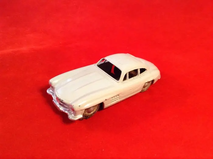 Märklin - made in Germany 1:43 - Modellino di auto - ref. #8019 Mercedes Benz 300SL Coupé Stradale road car 1955 - grey - unboxed - good conditions - hard to find today