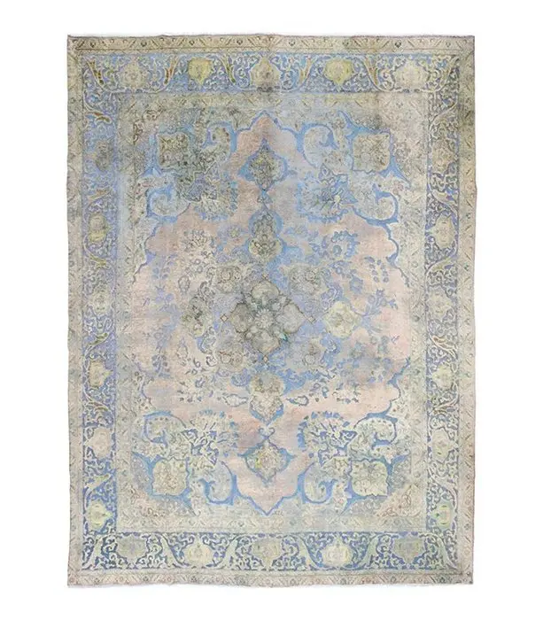 Designer Modern Vintage Art Rug - Carpet - 390 cm - 290 cm - Modern Deco Art