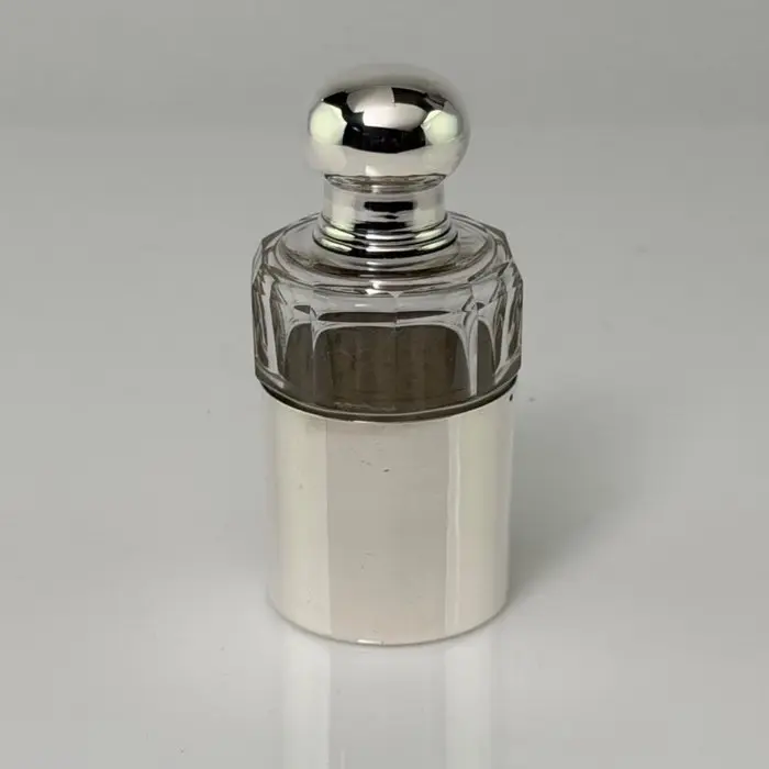 AR - Bottle - Belle Époque - .950 silver - Travel Flask with Cup