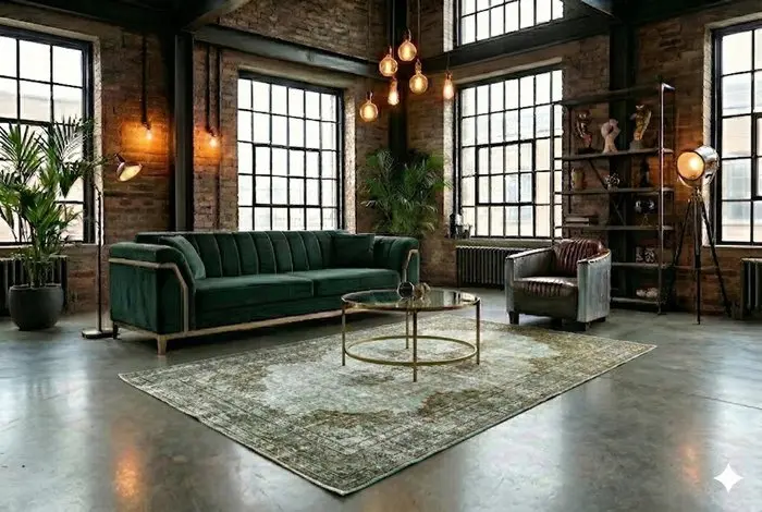 Industrial Vintage - Rug - 270 cm - 165 cm - with certificate
