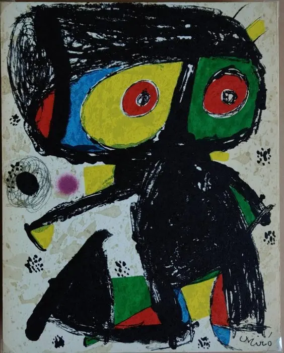 Joan Miro (1893-1983) - Lithograph