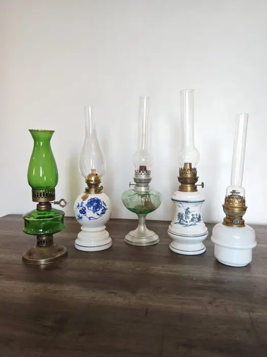 Ceramiche Artistiche - Kerosene lamp (5) - Glass