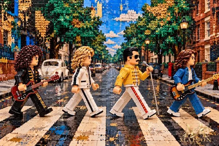LEGO Merchandise - Queen – Rock Across Abbey Road