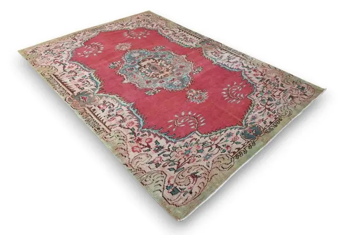 Retro vintage - Rug - 265 cm - 185 cm - √ handmade √ certificate