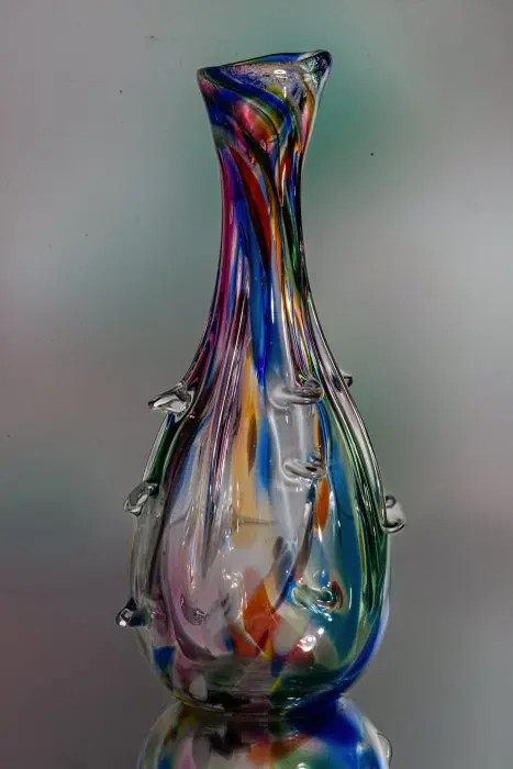 Glaswerke Ząbkowice (attr.) - Vase - Vase object - height 25 cm - Glass