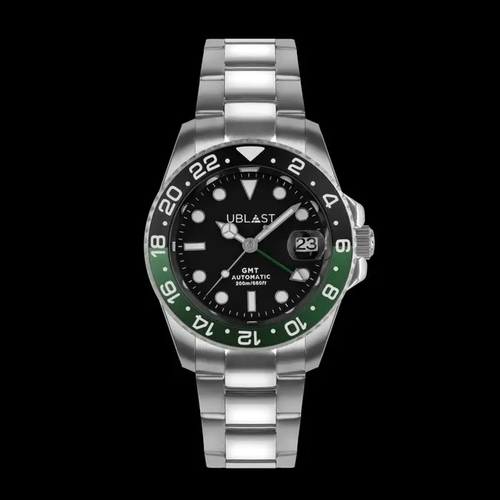 Ublast - Automatic Diver GMT - 20 ATM - UBDGM40BGN - Uomo - 2026