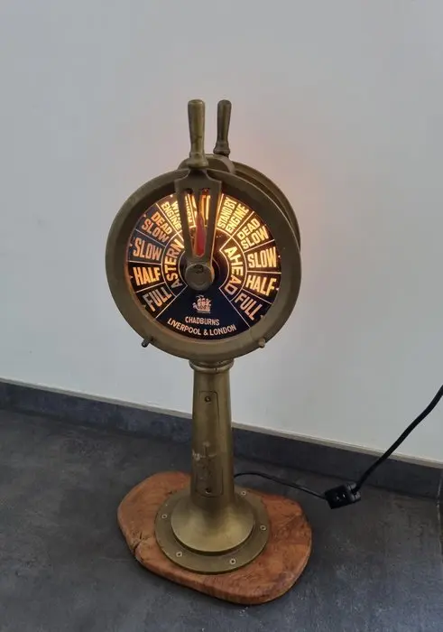 Ship's telegraph - Chadburns Liverpool & London - Brass...
