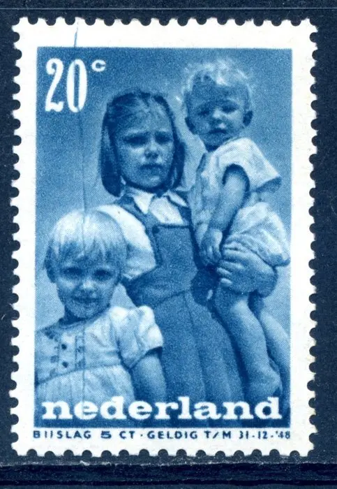 Netherlands 1947 - NVPH plate fault 499 P - NVPH 499 P