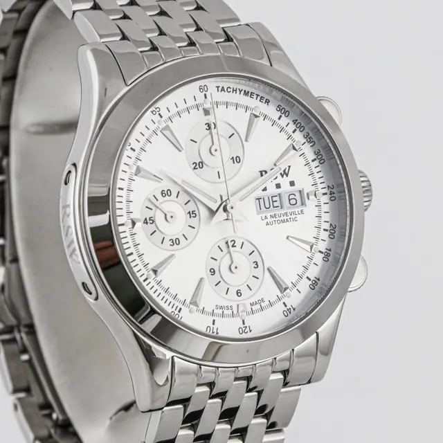 RSW - La Neuveville Valjoux automatic - RSWA129-SS-1 - No...