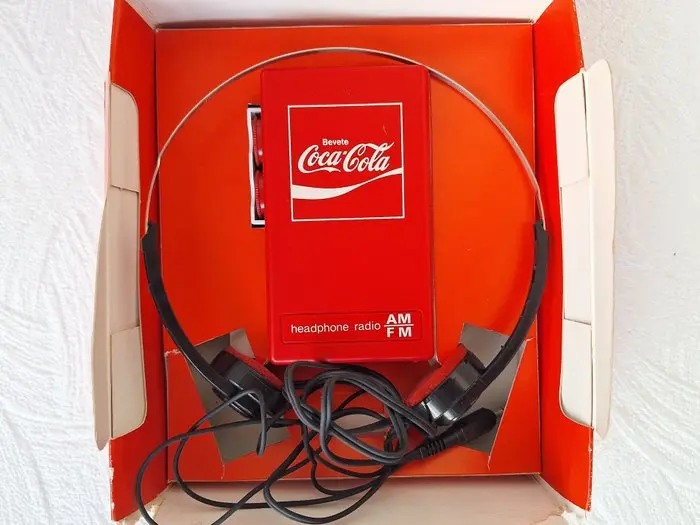 Poliopto - Coca-Cola Novelty Headphone Radio