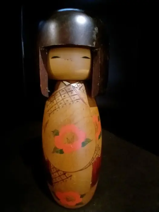 Figurine - Vintage Creatieve Sōsaku Kokeshi Pop...