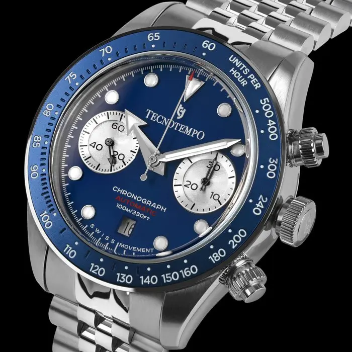 Tecnotempo - Automatic "MECA CHRONO" - Limited Edition - - TT.100MC.SBL - Men -