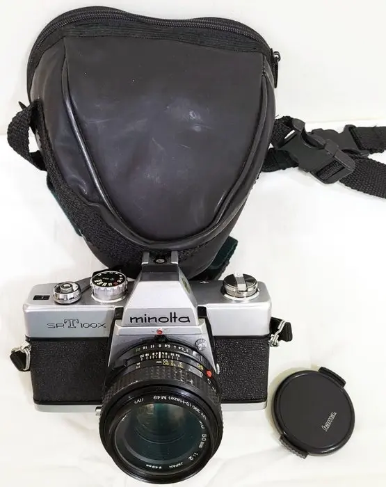 Minolta SRT 100X + 50mm f/1.7 MD Analogue camera