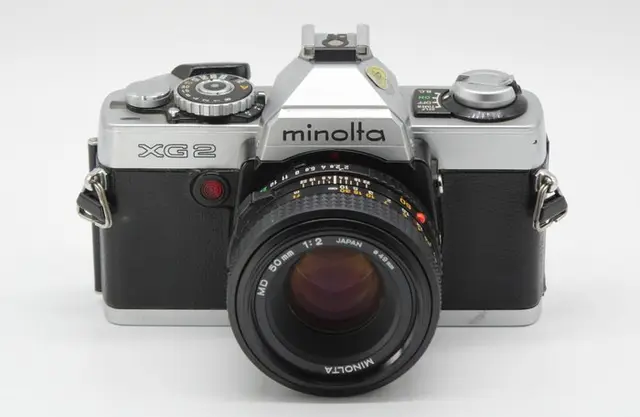 Minolta XG-2 + MD 2/50mm Single lens reflex camera (SLR)