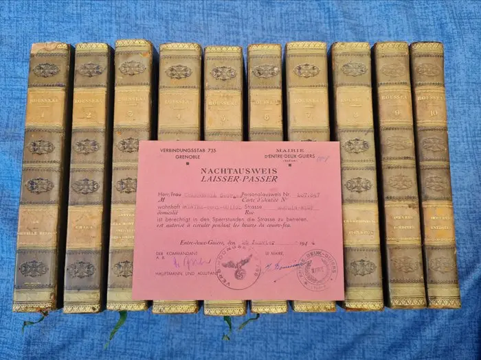 Jean-Jacques Rousseau / Planches gravées par Richomme /...