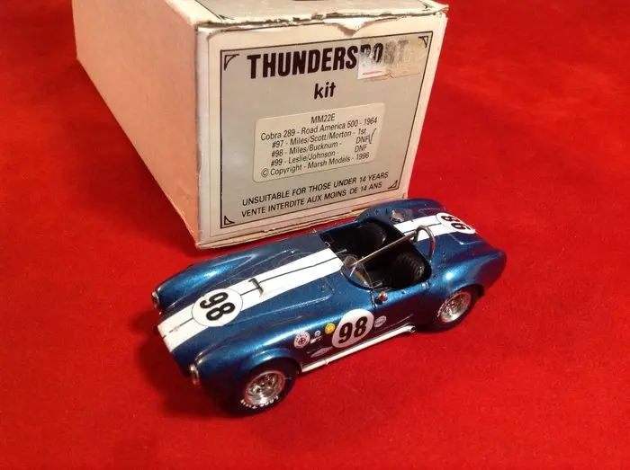Marsh Models - Thundersport - made in England 1:43 - Model race car - ref