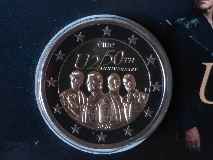 Ireland. 2 Euro 2026 "U2" (1 coincard) (No reserve price)