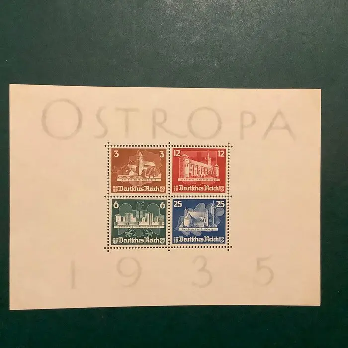 German Empire 1935 - OSTROPA block in perfect quality - Michel blok 3