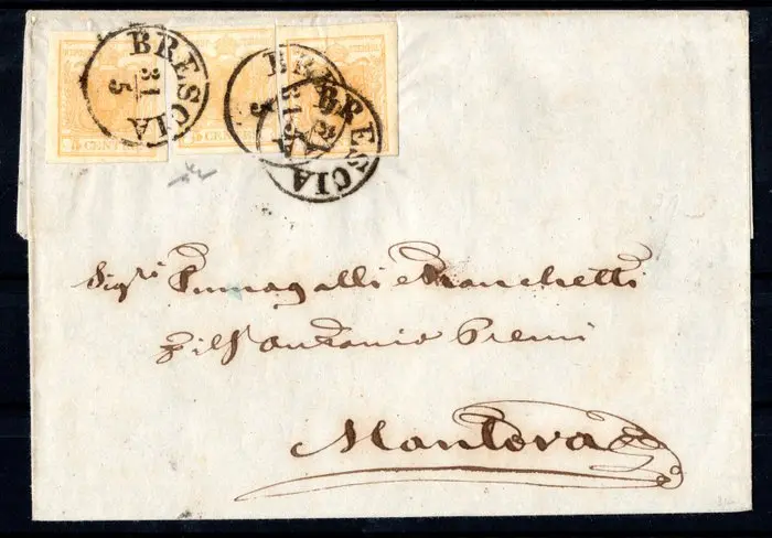 Italian Ancient States - Lombardo Veneto 1850 - Letter...