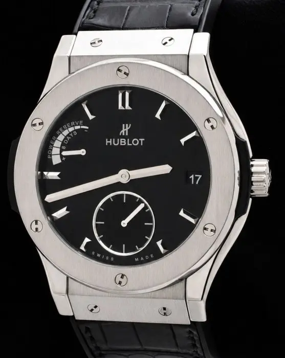 Hublot - 'Classic Fusion' - 'Titanium Black' - 8 Days...
