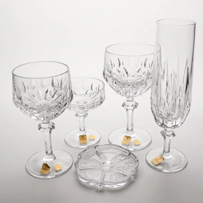 Nachtmann Germany - Drinking set (30) - Model Patrizia - Crystal - Crystal