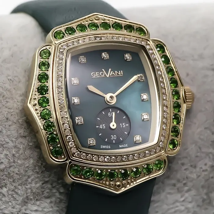 Geovani - Swiss Diamond Watch - GOL593-GL-D-12 - No...