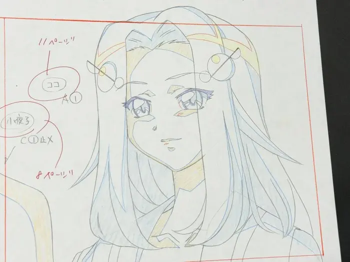 J.C.Staff - Original Animation Drawing - Melody of Oblivion (2004)