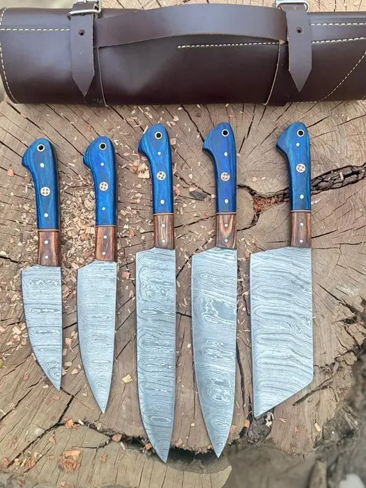 Kitchen knife - Kitchen knife set - Steel, Living corbon steel - North America