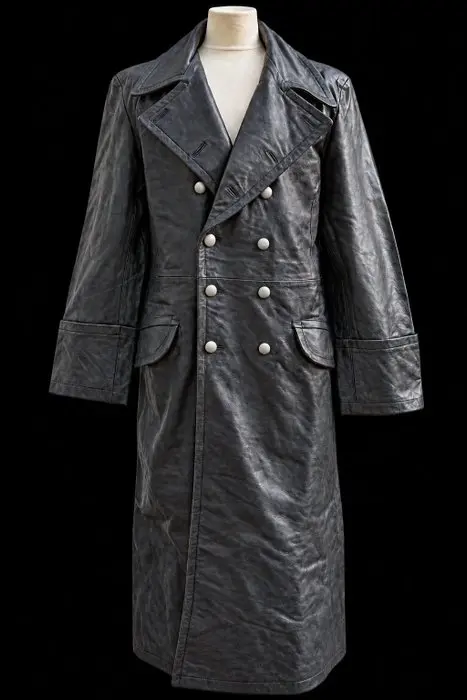 Germany - Military uniform - Mil-Tec officer leather coat
