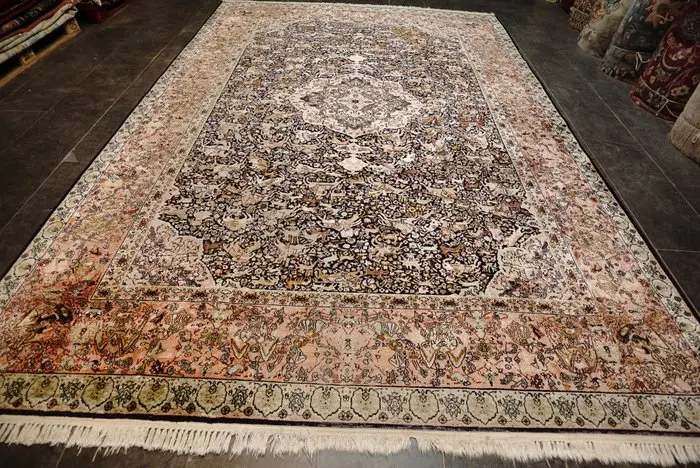 Cashmere Silk - Carpet - 350 cm - 250 cm - silk carpet