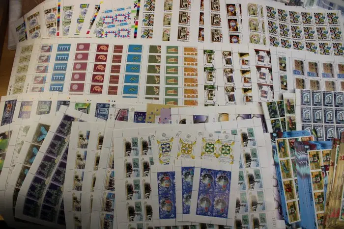 50 Years of Europe sheets + miniature sheet 9,460.00€...