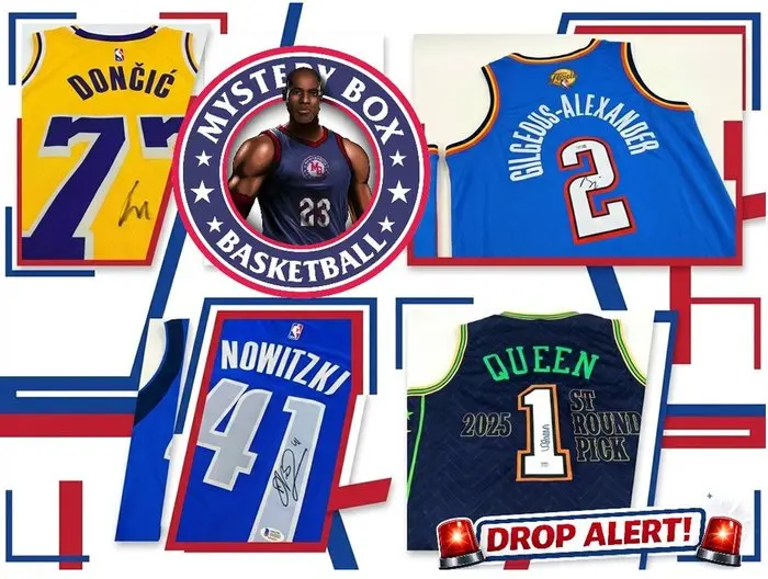 NBA - Memorabilia Tyskland 2026 Baskettröja Mystery Box - BANKEN ÄR ÖPPEN