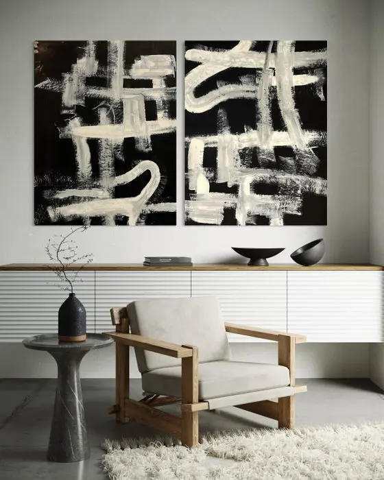 Aiko Yamada - Shibusa 130 Diptych XXL