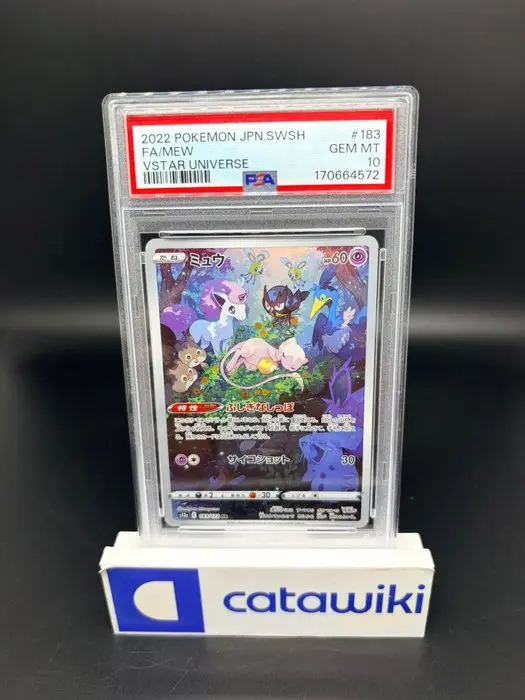 Pokémon - 1 Graded card - Mew - 183/172 - PSA 10...