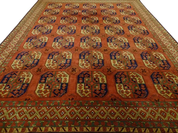 XXL-Buchara - Cleaned - Rug - 371 cm - 295 cm