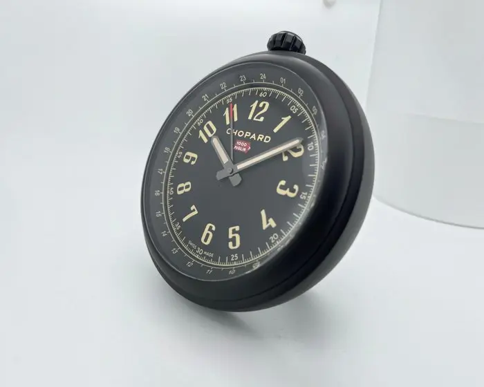 Table clock - Chopard - Contemporary Steel - 2010-2020 - Classic Racing