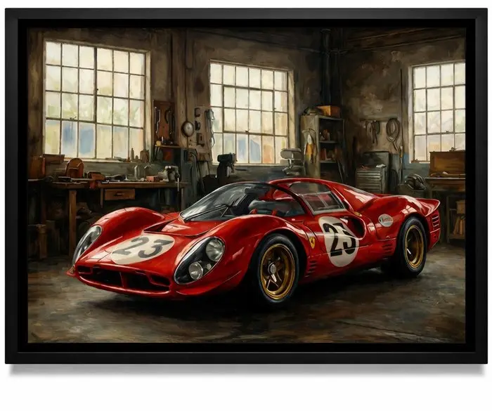 Ferrari 330 P4 #23 – Winner 24h Daytona 1967 ART work by...