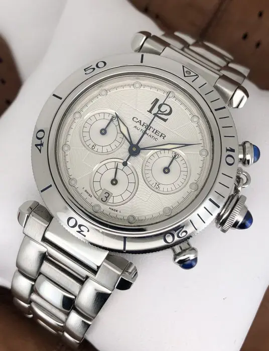 Cartier - Pasha Chronograph Automatic - 2113 - Men - 2000-2010