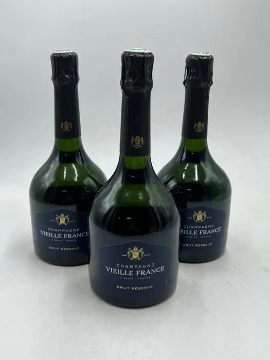 Vieille France - Champagne brut reserve - 3 Bottles (0.75L)
