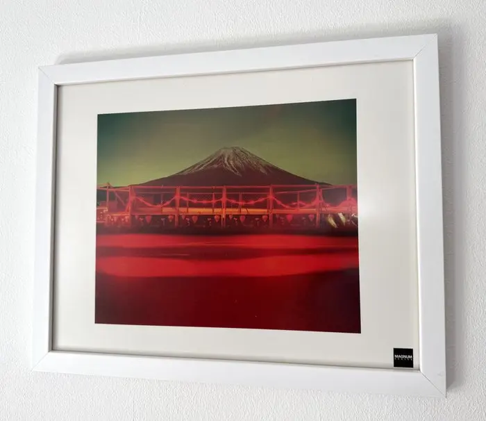 Chris Steele-Perkins - Magnum Photos - Road works near Mount Fuji